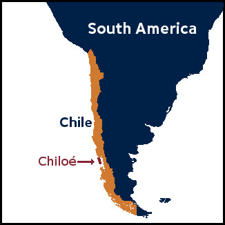 Chiloé island location