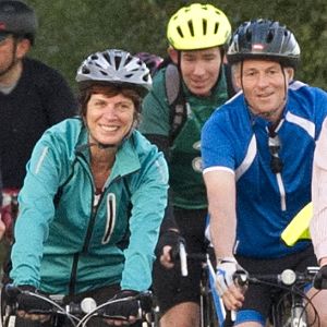 Cyclists ride to Cambridge to raise £1m for student support