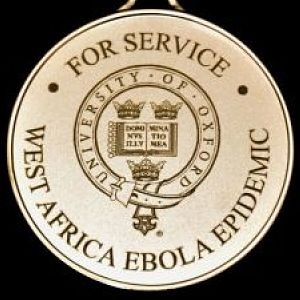 Ebola medals for research team