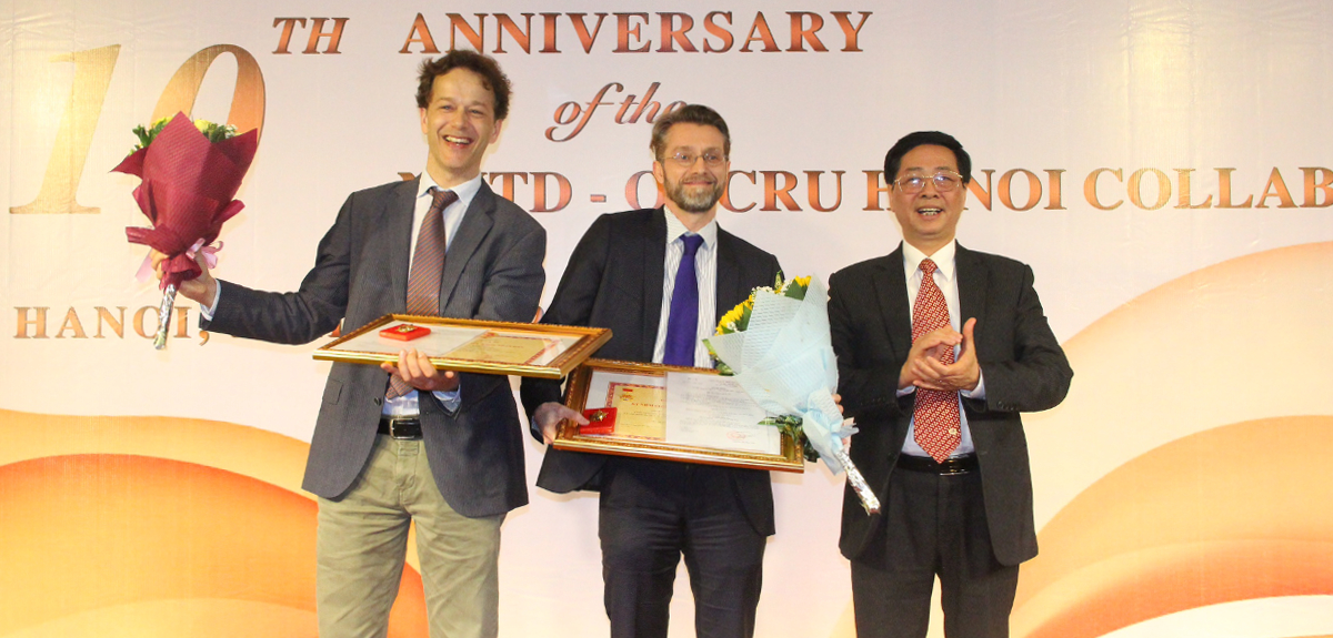 Vietnamese honour for two Oxford professors