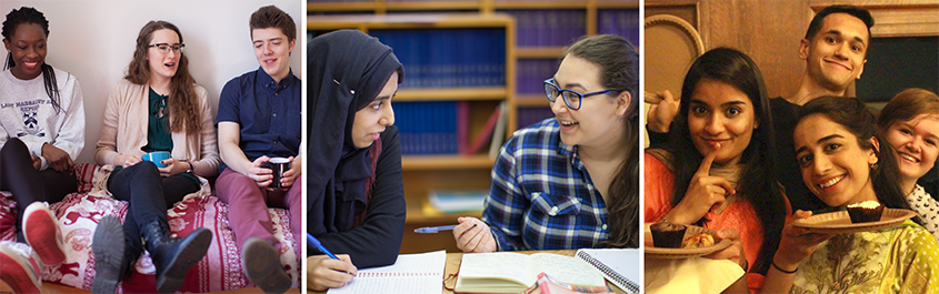 Students at Lady Margaret Hall