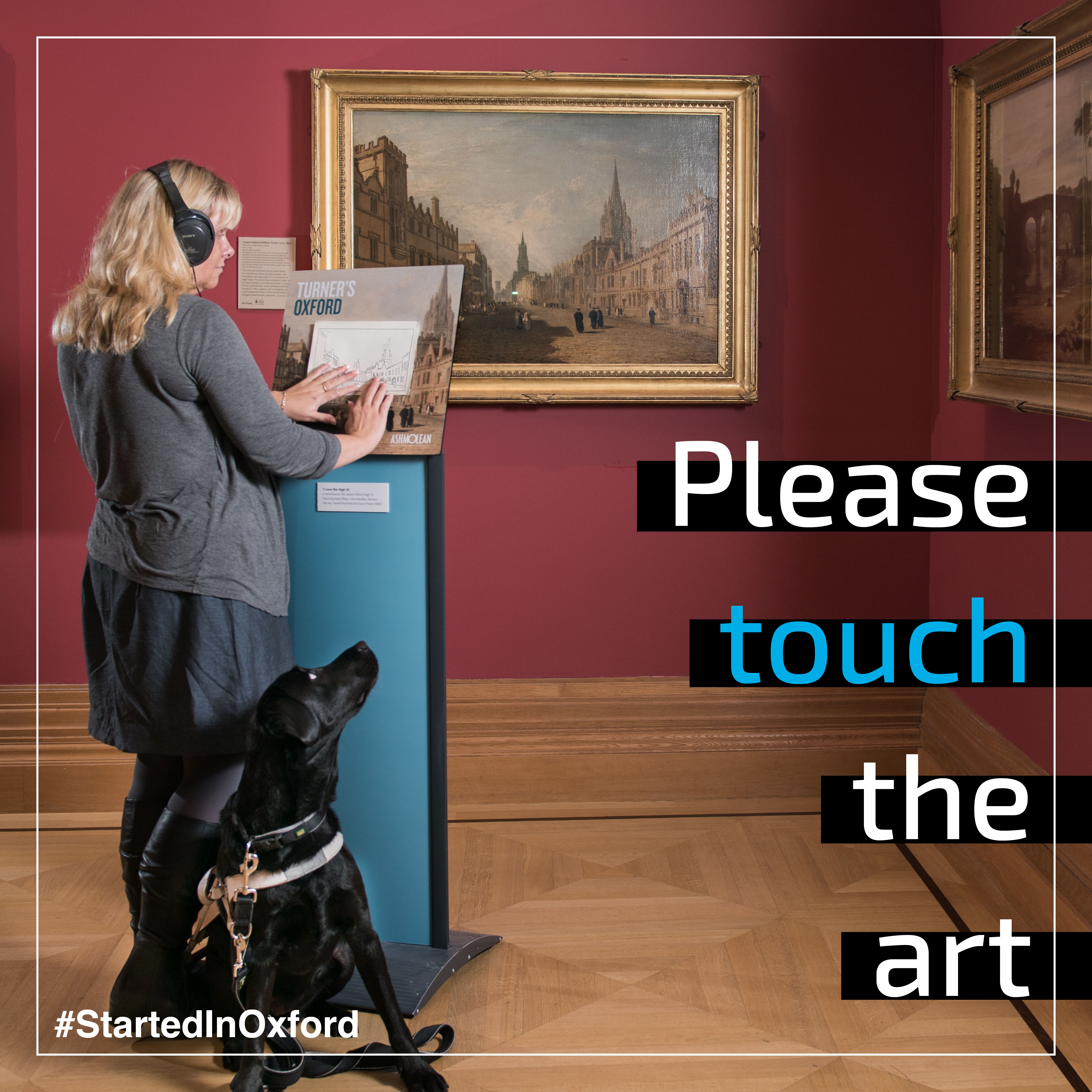 Please touch the art