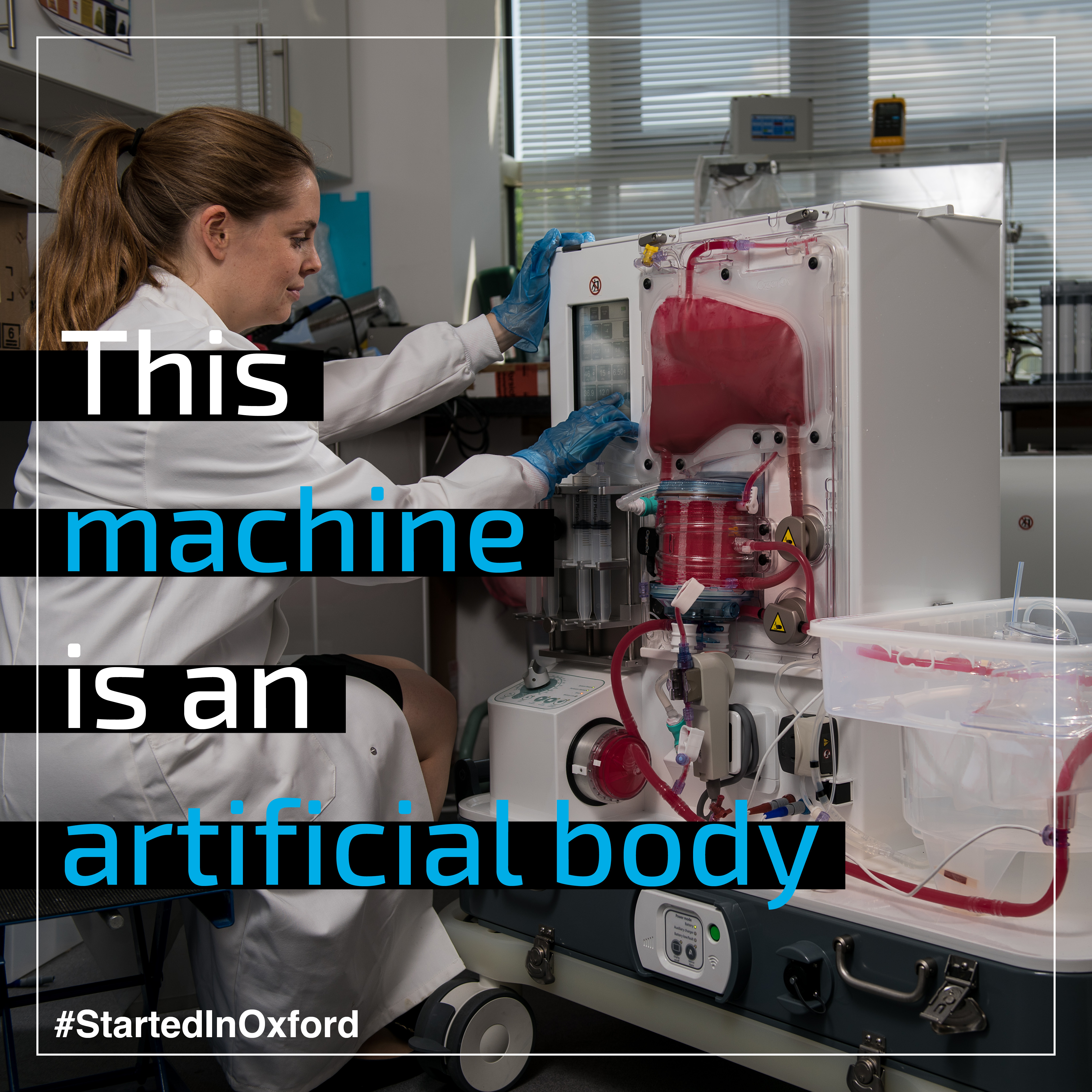 This machine is an artificial body