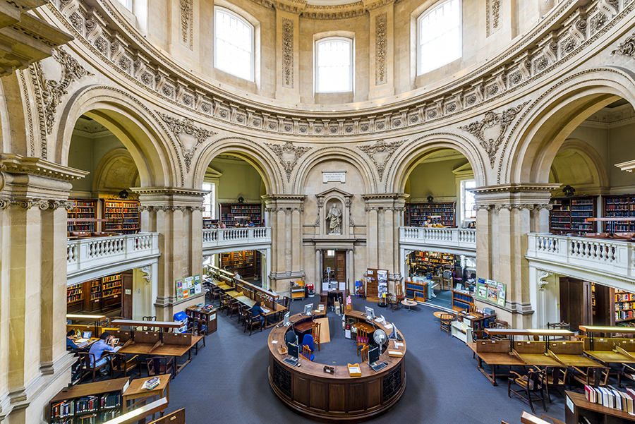 inside the Radcliffe Camera