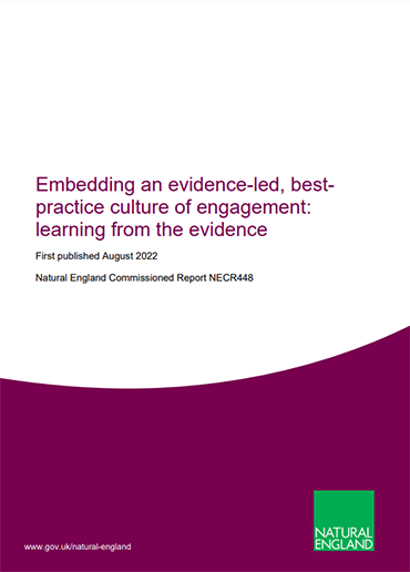 stakeholder engagement report cover