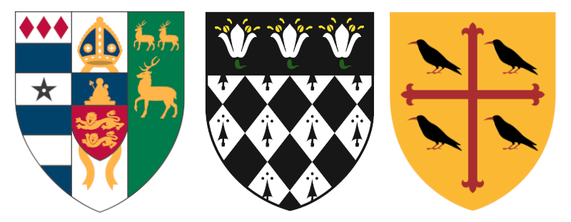 East Midlands consortia college crests