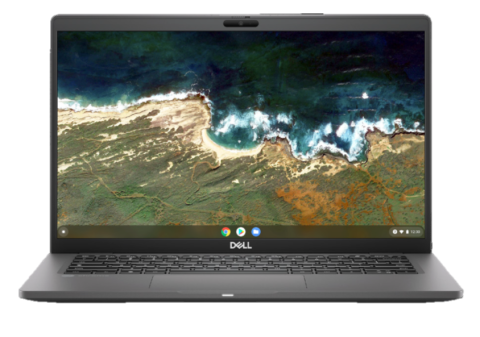 Front view of the Dell Chromebook