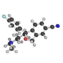 Escitalopram molecule