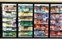 Supermarket freezer: This paper provides a first step towards enabling consumers, retailers, and policymakers to make informed decisions on the environmental impacts of food and drink products.  Credit: Shutterstock