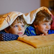 kids watching tv