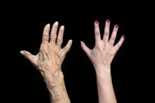 Old and young hands