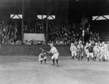 Baseball and basketball players who peak early, die early