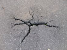 Road cracks