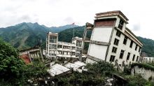 Herdenkingsmonument voor aardbevingen in Sichuan na de aardbeving in Sichuan, herdenkingsplaats voor aardbevingen in 2008 in China