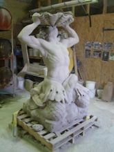 Triton statue