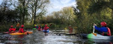 University of Oxford Student Ambassador Litter Picking Kayak Project
