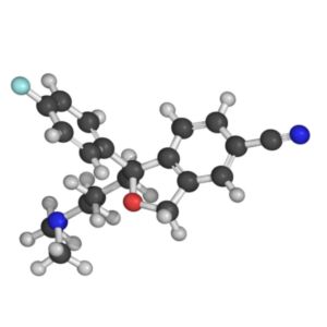 Escitalopram molecule