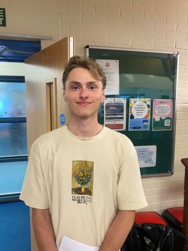 Alex will begin his studies at Oxford this autumn