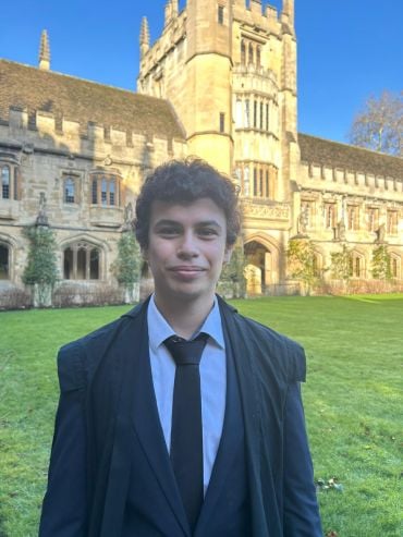 Anouar El Moumane is President of the Clarendon Scholars' Association