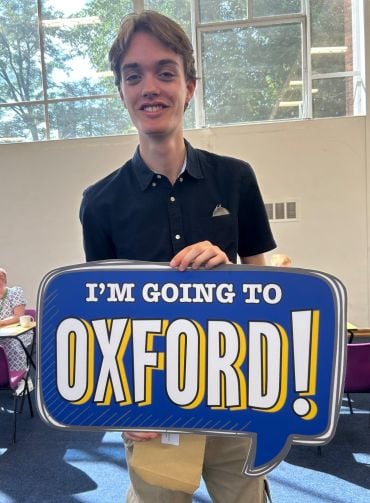 Benedict is looking forward to studying and performing music at Oxford