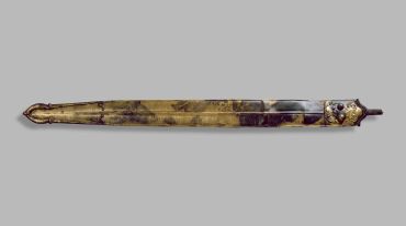 The Wittenham Sword found in a river in Oxfordshire dates from the Late Iron Age.