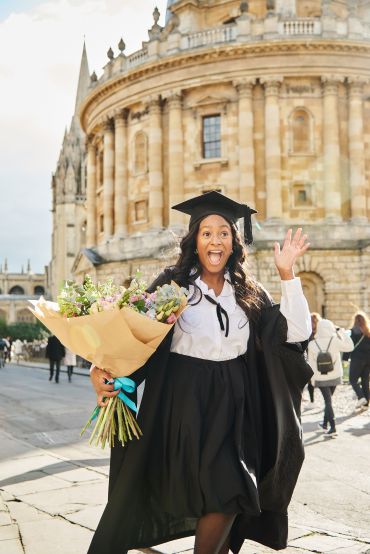 Florence I. 'Cuppy' Otedola graduates from Oxford University