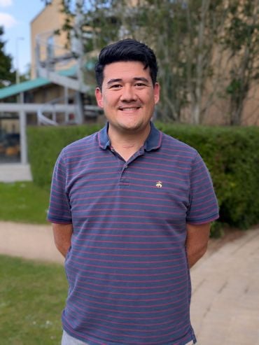 MBA student David Catalano says wellbeing is really important to a successful workplace 