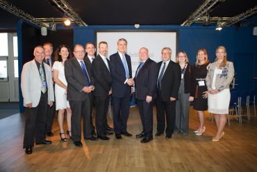 Defence secretary Phillip Hammond at the launch of the Oxfordshire Growth Deal