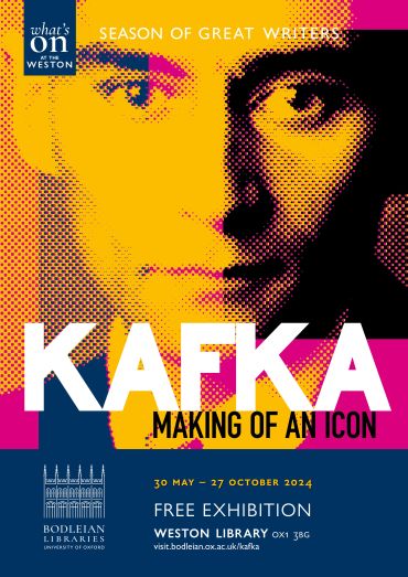 Post to accompany free exhibition at the Weston, Kafka: Making of an Icon