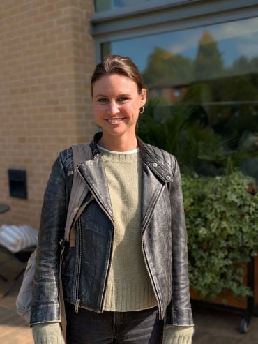 Kira Vilanek, from Berlin, is one of 85 students who selected the wellbeing elective