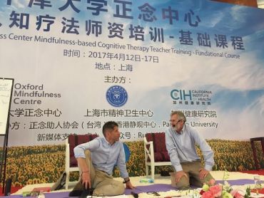 two men teaching mindfulness