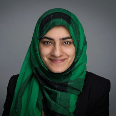A portrait image of Associate Professor Sara Khalid. 