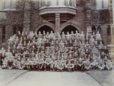 Keble College students, 1914