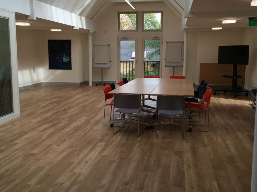 This large room in the Careers Service will be available as rehearsal space