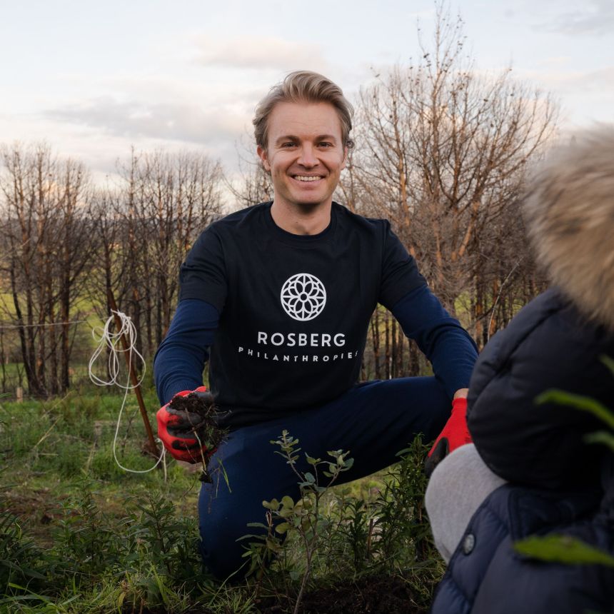 Sustainability entrepreneur and Formula 1 champion, Nico Rosberg, founder of Rosberg Philanthropies 