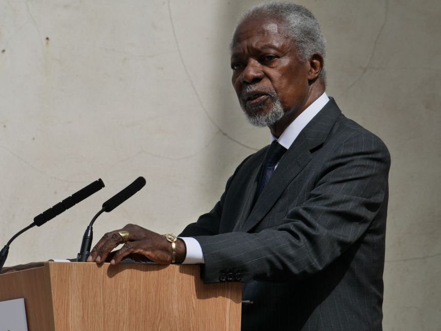 Kofi Annan opens the Bonavero Institute of Human Rights
