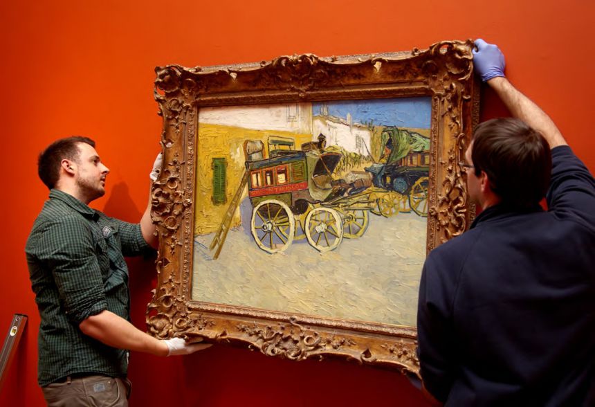 Vincent van Gogh – Tarascon Stagecoach (1888)