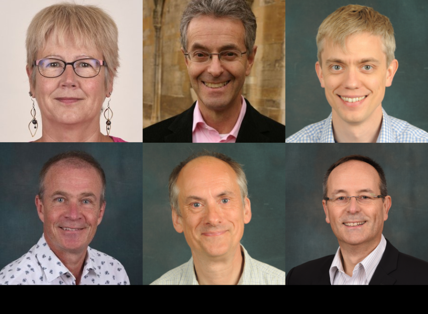 Professor Jane Langdale, Lord John Krebs, Professor Steve Kelly, Professor John MacKay, Professor Nick Harberd, and Professor Lars Østergaard.