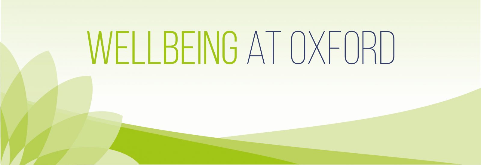 Wellbeing at Oxford logo