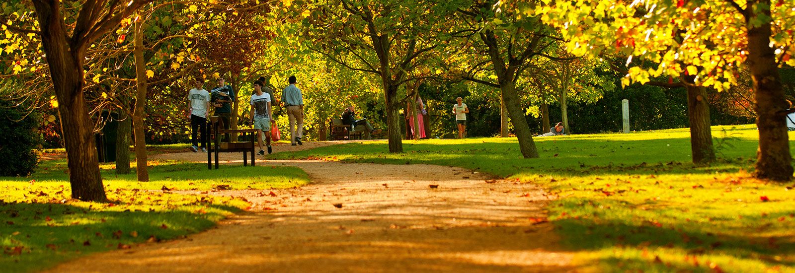 University Parks in autumn