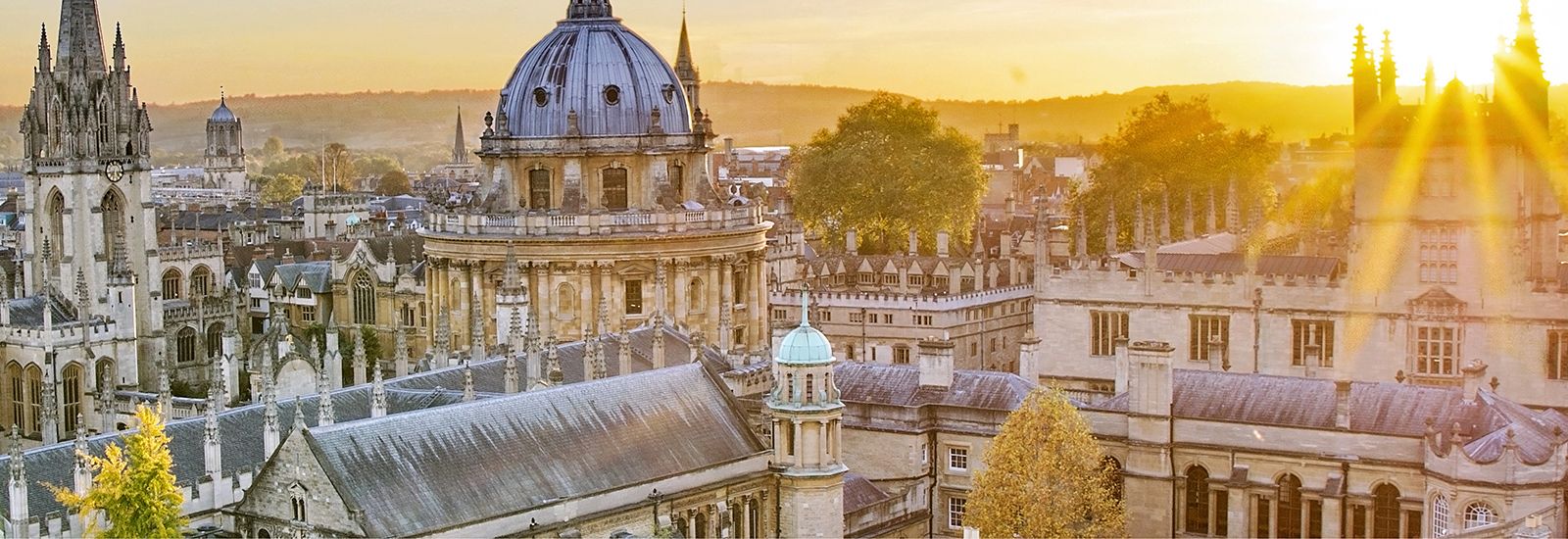 Oxford spires at dawn