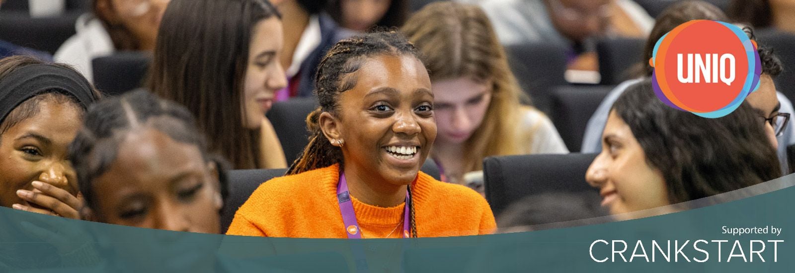 Undergraduate students in a lecture