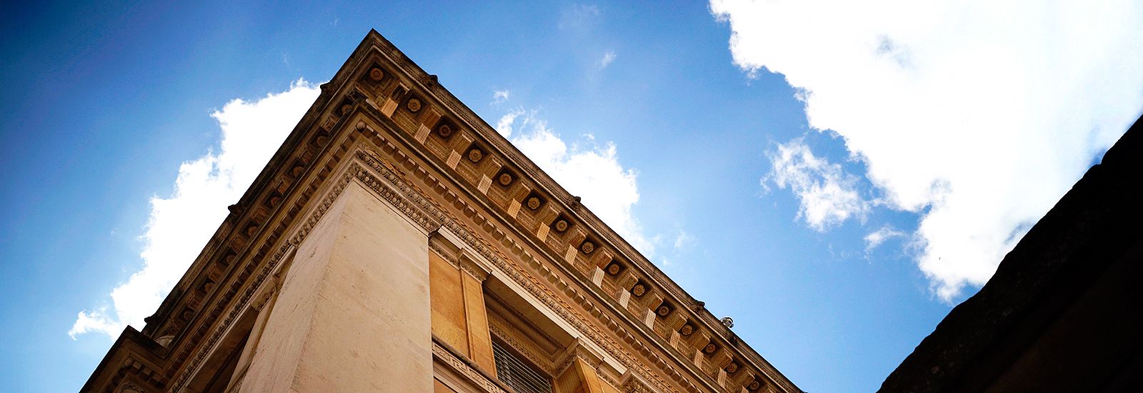 The exterior of the Ashmolean Museum