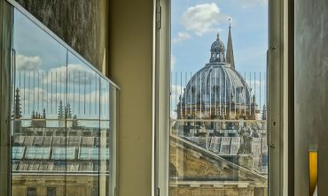 View from the Weston Library, part of the Bodleian Libraries