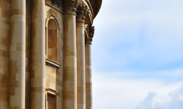 Photo of the side of the Radcliffe Camera