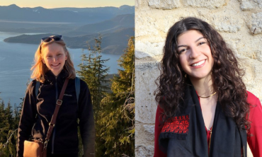 Oxford students Ffion and Tala