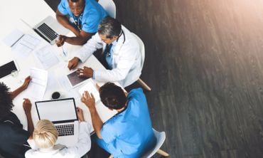 Medical team meeting