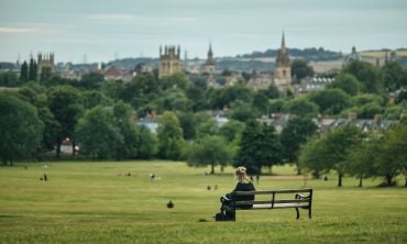 A view of Oxford from South Park.