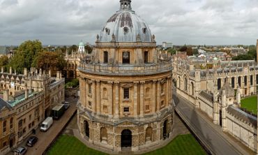 View of Oxford's Radcliffe Camera building