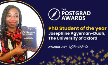 PhD Student of the Year, Josephine Agyeman-Duah